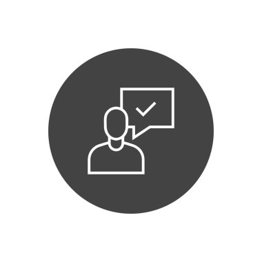 Sohbet simgesi. Sohbet Mesajı Kabarcıklar. Sohbet Sembolleri