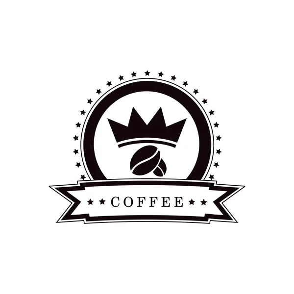 Cafetería logo diseño plantilla — Archivo Imágenes Vectoriales