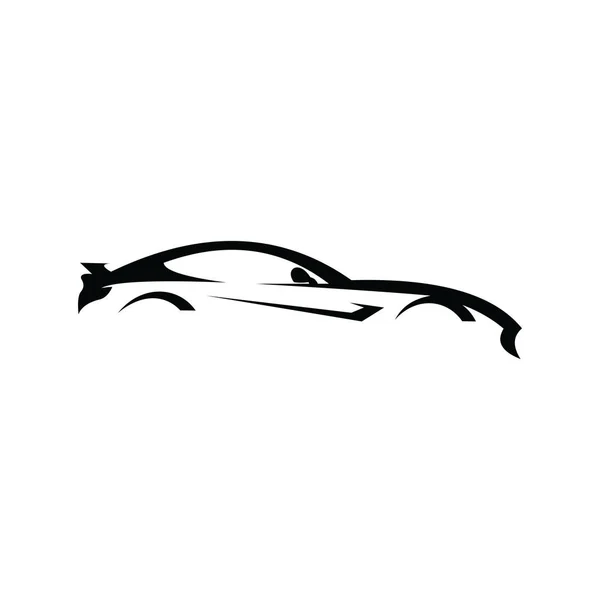 Auto diseño del logotipo del coche, icono, vector, ilustración — Vector de stock
