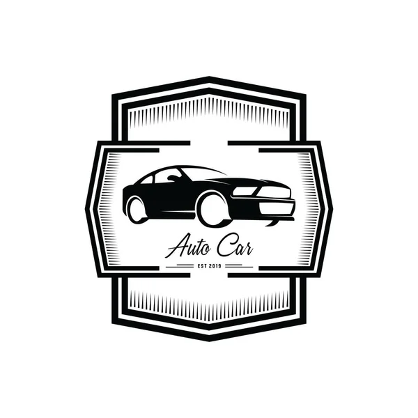 Auto samochód logo projekt, ikona, wektor, ilustracja — Wektor stockowy