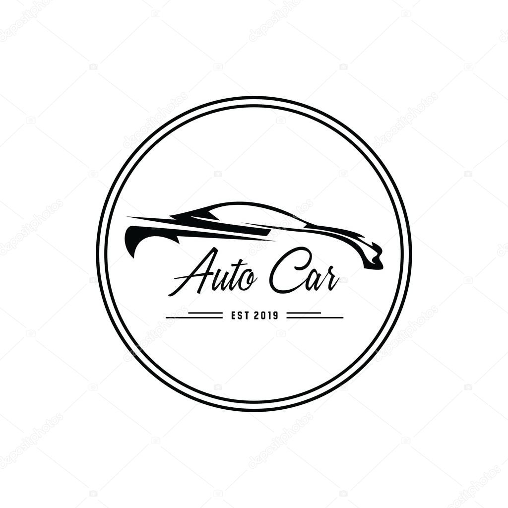 Auto car logo design, icon, Vector, illustration