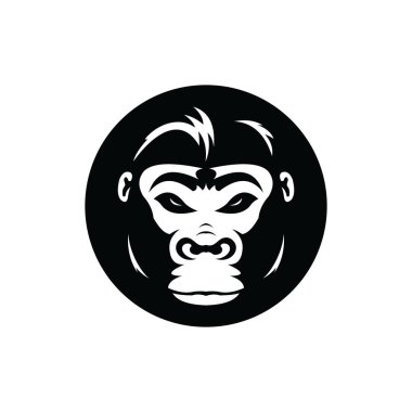 Gorilla Logo Tasarım, simge, Vektör, illüstrasyon