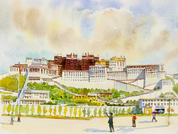  Potala Sarayı Lhasa, Tibet, Çin