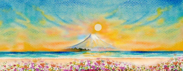 Góra Podróży Fuji Japonii. — Zdjęcie stockowe