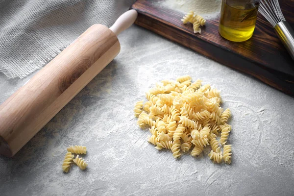 Homemade fresh handmade pasta — Stock Photo, Image