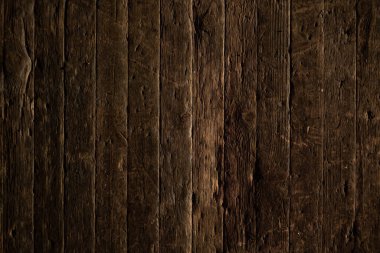 Dikey Eski Ahşap Döşeme Dokusu- kahverengi
