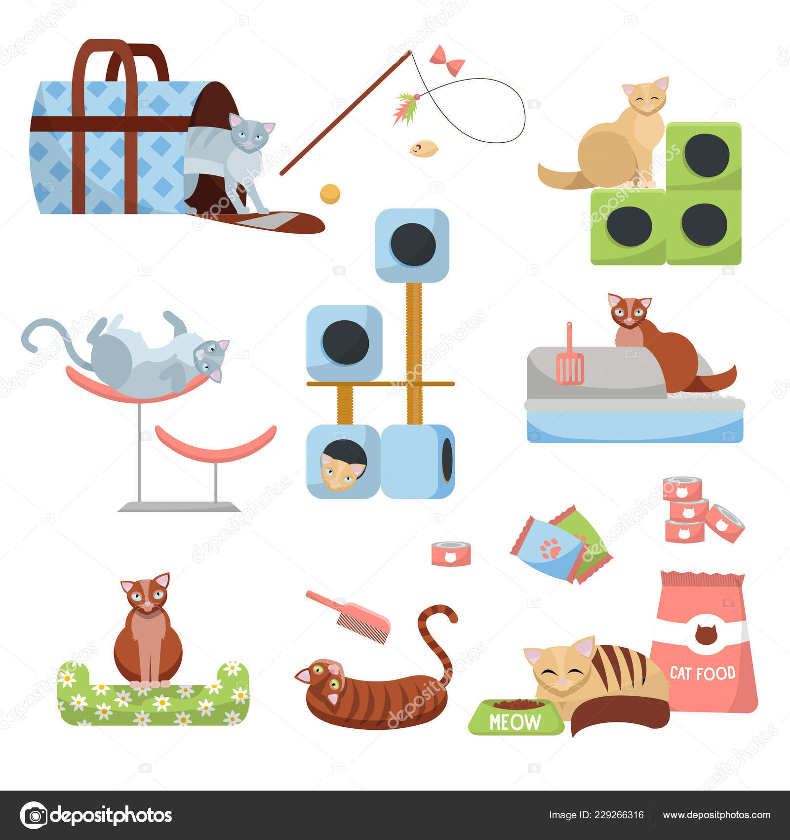 flat scratching post