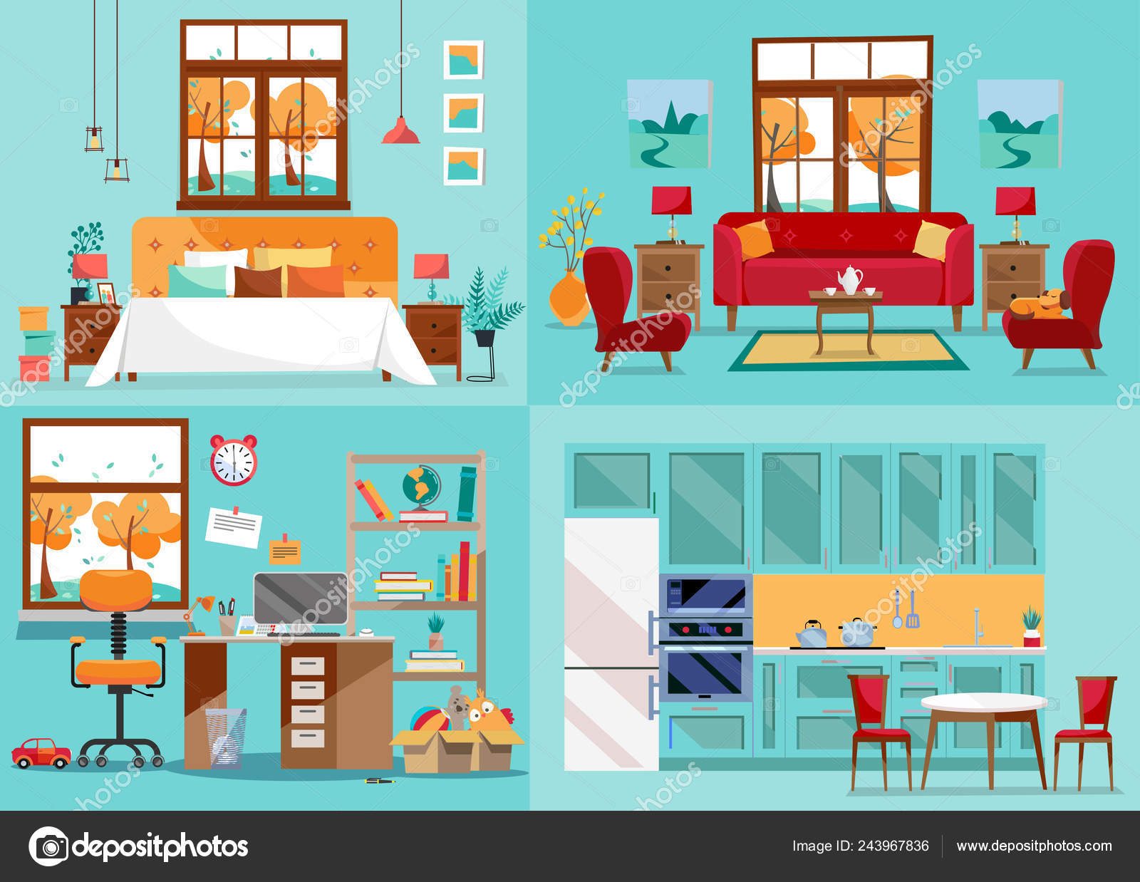 Rooms In A House Cartoon Rooms In A House Cartoon