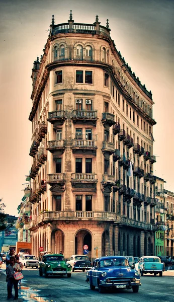 Edifício Arquitetura Antiga Havana Cuba — Fotografia de Stock