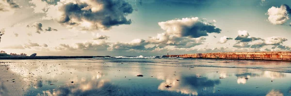 Panoramautsikt Över Zon Guanabo Beach Kuba Royaltyfria Stockfoton