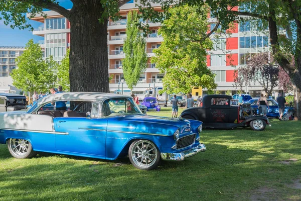 Penticton Colúmbia Britânica Canadá Junho 2019 1955 Chevy Bel Air — Fotografia de Stock