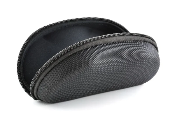 Beyaz arka planda siyah göz gözlük kutusu