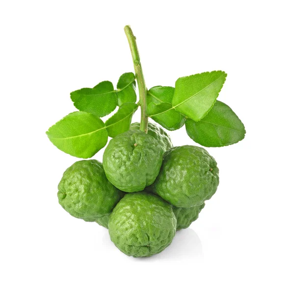 Bergamot Geïsoleerde Witte Achtergrond — Stockfoto