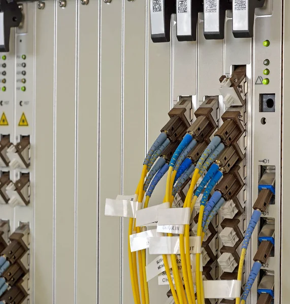 Fiber Optics with SC/LC connectors. Service Provider equipment