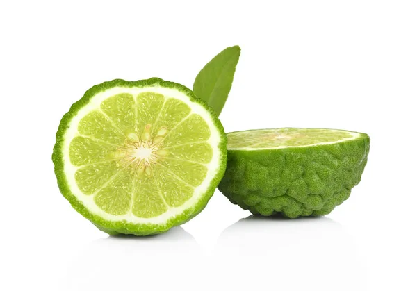 Bergamot Geïsoleerde Witte Achtergrond — Stockfoto