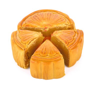 Mooncake Haritayı yumurta sarısı Çin orta-Au için kadar bir kesim ile