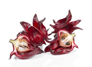 Hibiscus sabdariffa veya roselle meyve