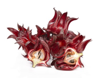 Hibiscus sabdariffa veya roselle meyve