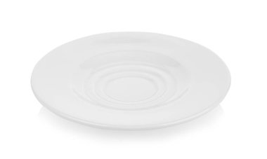 beyaz arkaplan üzerindeki plaka.