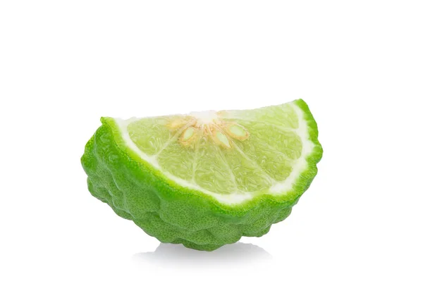 Bergamot Witte Achtergrond — Stockfoto