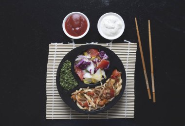 Asya gıda, Japonya yemek ve sopa