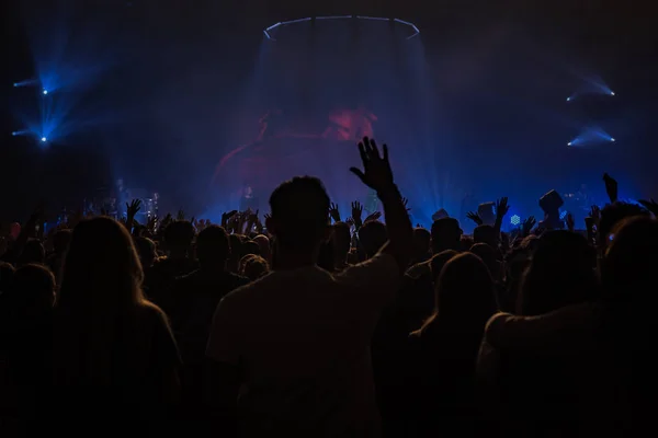 Zuschauer Des Live Konzerts — Stockfoto