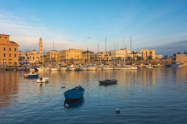 Staden Bari Huvudstad Provinsen Puglia Södra Italien — Stockfoto
