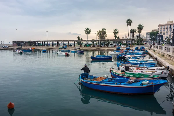 Bari Şehri Güney Talya Puglia Eyaletinin Başkenti — Stok fotoğraf