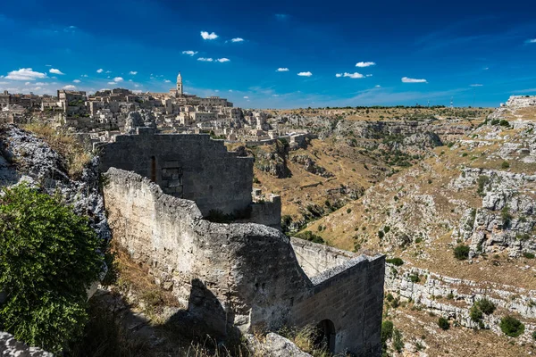 Matera Citt Delle Pietre Matera Basilicata Capitale Europea Della Cultura — Φωτογραφία Αρχείου