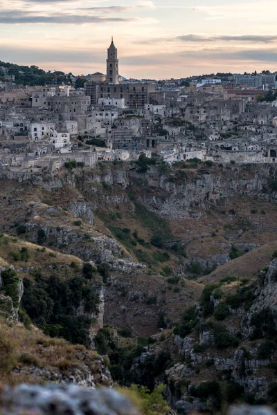 Matera Citt Delle Pietre Matera Basilicata Capitale Europea Della Cultura —  Fotos de Stock