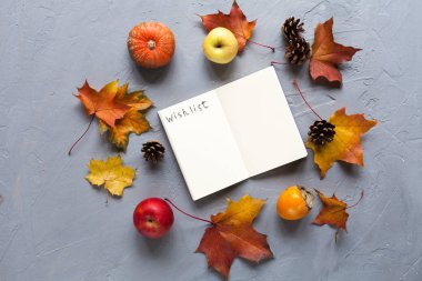 yapraklar sonbaharda arka planla