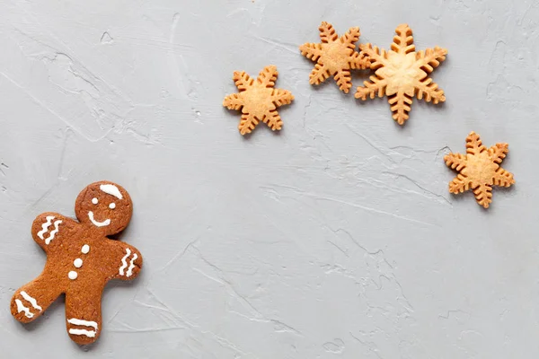 Noel arkaplanı ve Noel kurabiyeleri