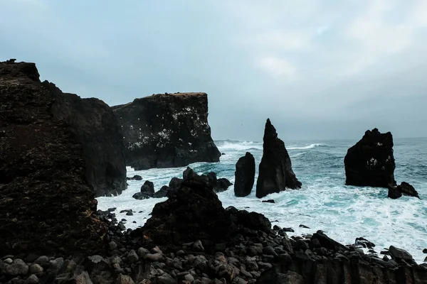 Islândia Perto Oceano — Fotografia de Stock