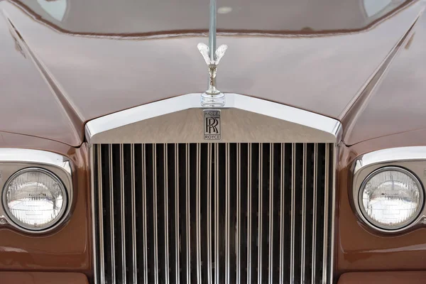 Vilnius Lituania Mayo Letrero Automóvil Rolls Royce Época Mayo 2018 — Foto de Stock