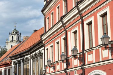 Vilnius eski kasaba ayrıntılar. Eski Şehir, Vilnius Kuzey Avrupa'nın en büyük hayatta kalan ortaçağ eski şehirlerinden biri