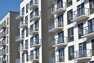 Modern daire konut kompleksi