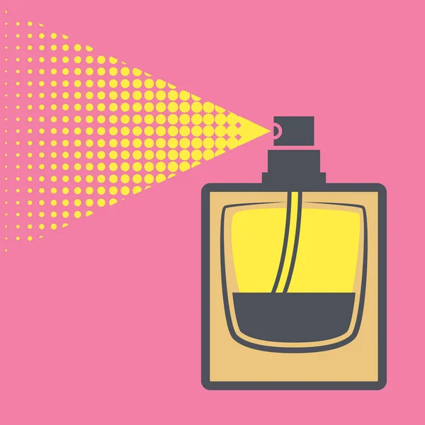 Flacon Parfum Icône Signe Symbole Illustration Vectorielle — Image vectorielle