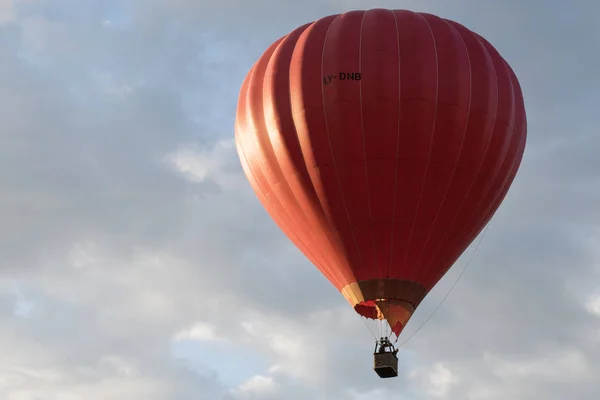 Βίλνιους Λιθουανία Αυγούστου 2016 Αερόστατο Ζεστού Αέρα Στην Πόλη Βίλνιους — Φωτογραφία Αρχείου