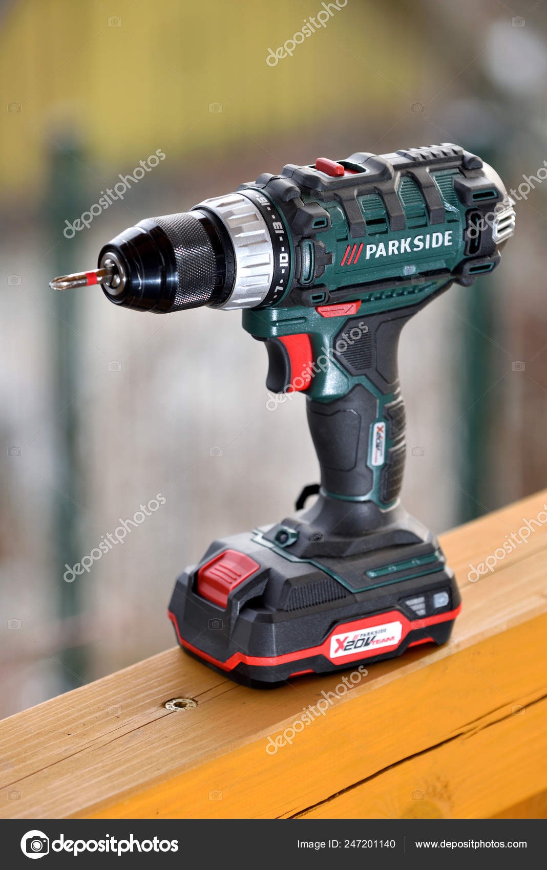 PARKSIDE PERFORMANCE 20V Cordless Impact Drill Starter Set