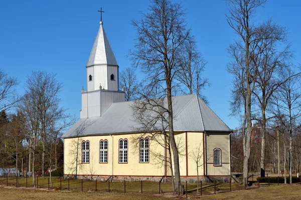 Protestan Lutheran Kilisesi Skirsnemune Town, Litvanya