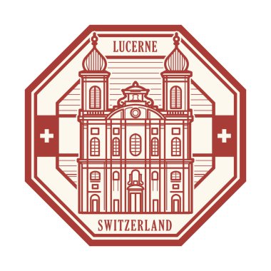 Damga ile Cizvit Kilisesi, Lucerne, İsviçre