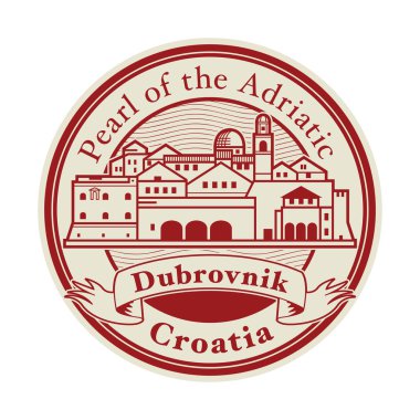 Dubrovnik, Hırvatistan ile soyut pencere boyutu