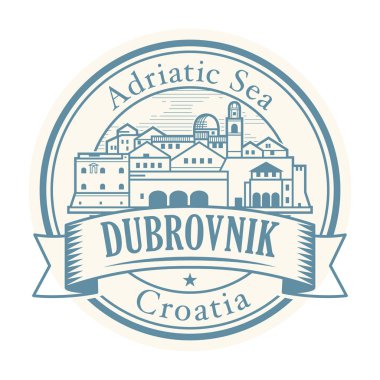 Dubrovnik, Hırvatistan ile soyut pencere boyutu