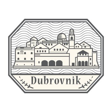 Dubrovnik, Hırvatistan ile soyut pencere boyutu