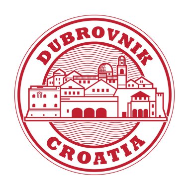 Dubrovnik, Hırvatistan ile soyut pencere boyutu