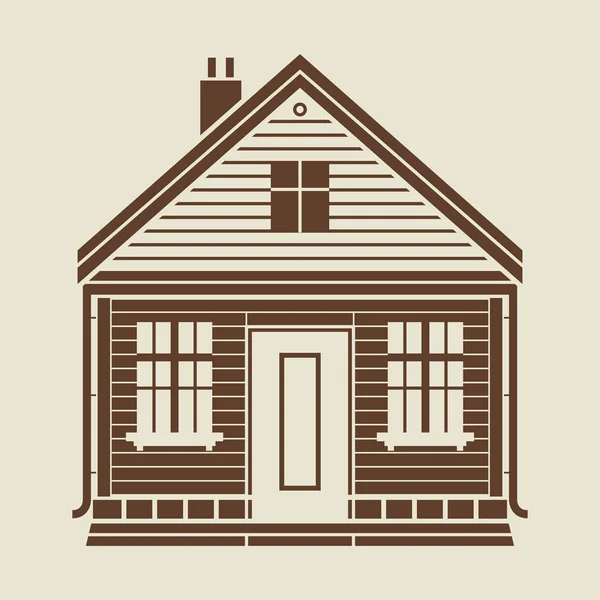 House, house fasaden — Stock vektor