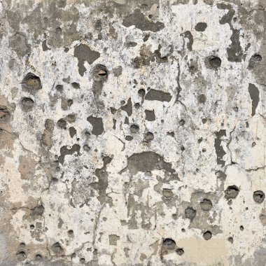 Beton duvar arka plan kurşun deliği ile