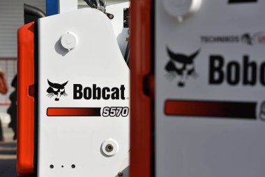 Bobcat ağır ekipman araç ve logosu