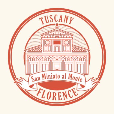 Floransa'da bazilika ile damga