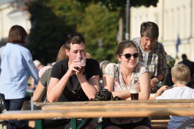 İnsanlar Vilnius oteli